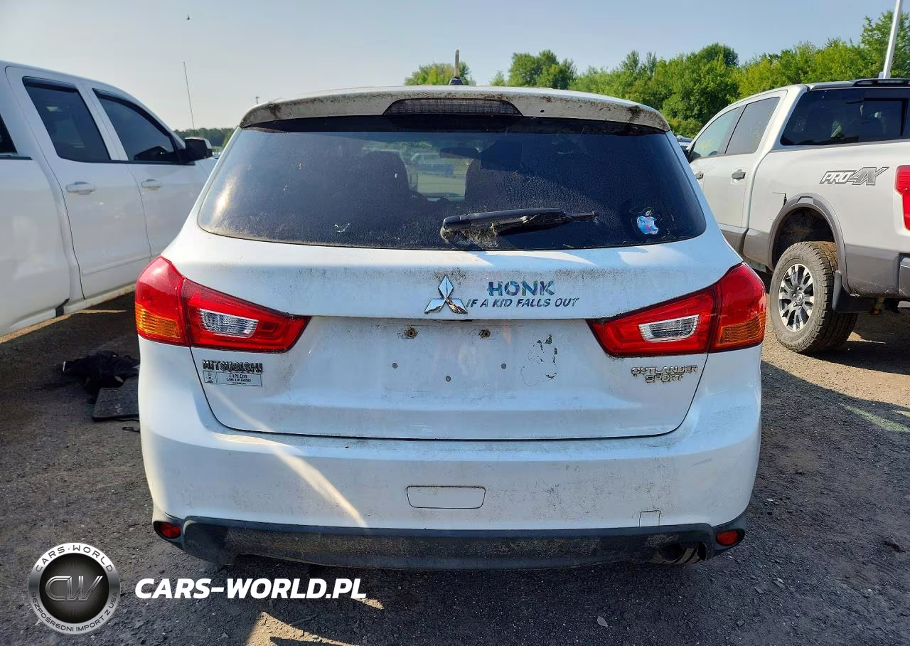 2014 Mitsubishi Outlander Sport Es VIN:4A4AP3AU0EE024398 - 6