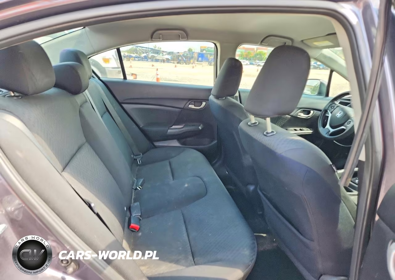 2015 Honda Civic Lx VIN:19XFB2F59FE082491 - 10