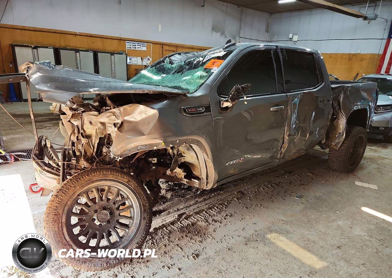 2021 GMC Sierra K1500 At4 VIN:3GTP9EEL3MG457763 - 1