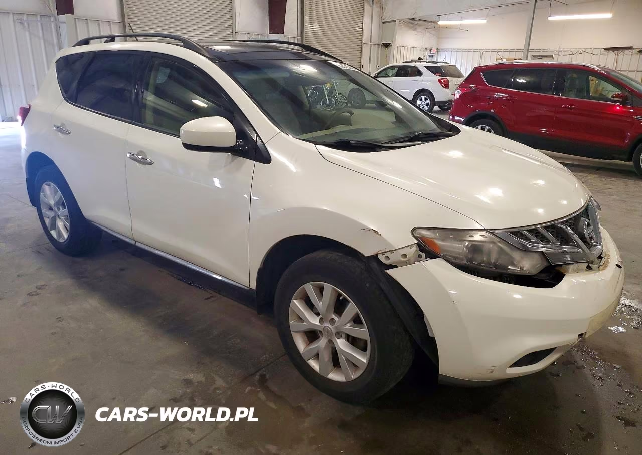 2013 Nissan Murano S VIN:JN8AZ1MW6DW307596 - 4