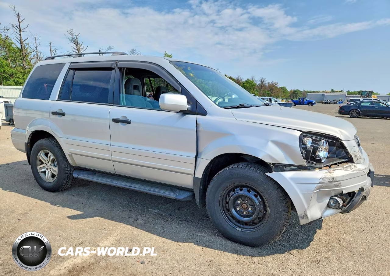 2003 Honda Pilot Ex VIN:2HKYF18433H514611 - 4
