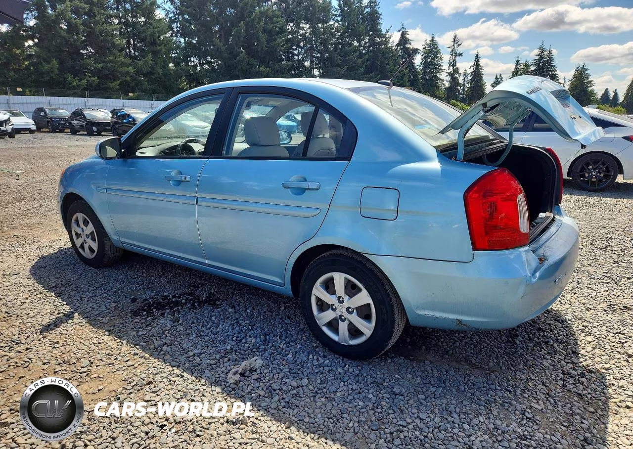 2010 Hyundai Accent Gls VIN:KMHCN4AC8AU490966 - 2