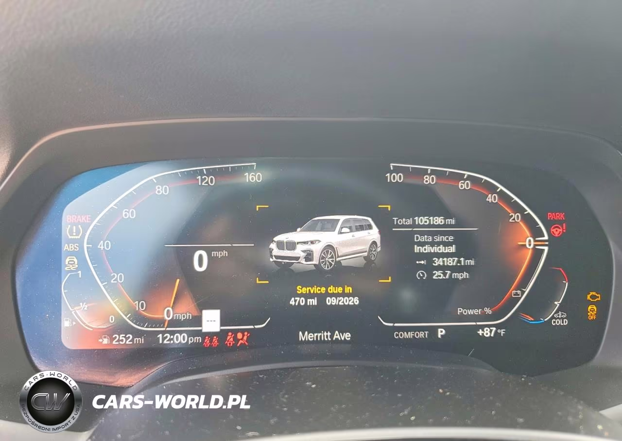 2021 BMW X7 xDrive40I VIN:5UXCW2C07M9G71722 - 9