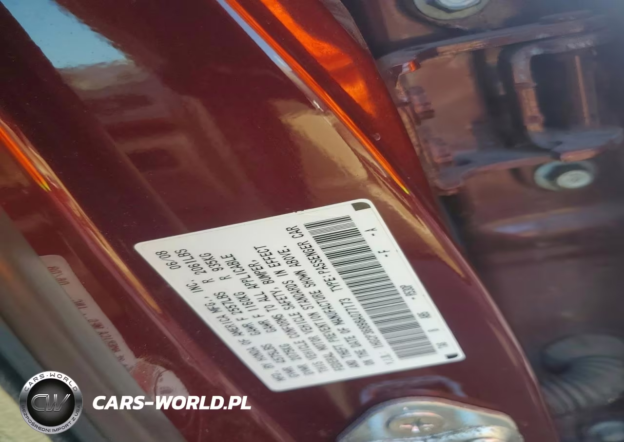 2008 Honda Accord Exl VIN:1HGCP36898A077173 - 12