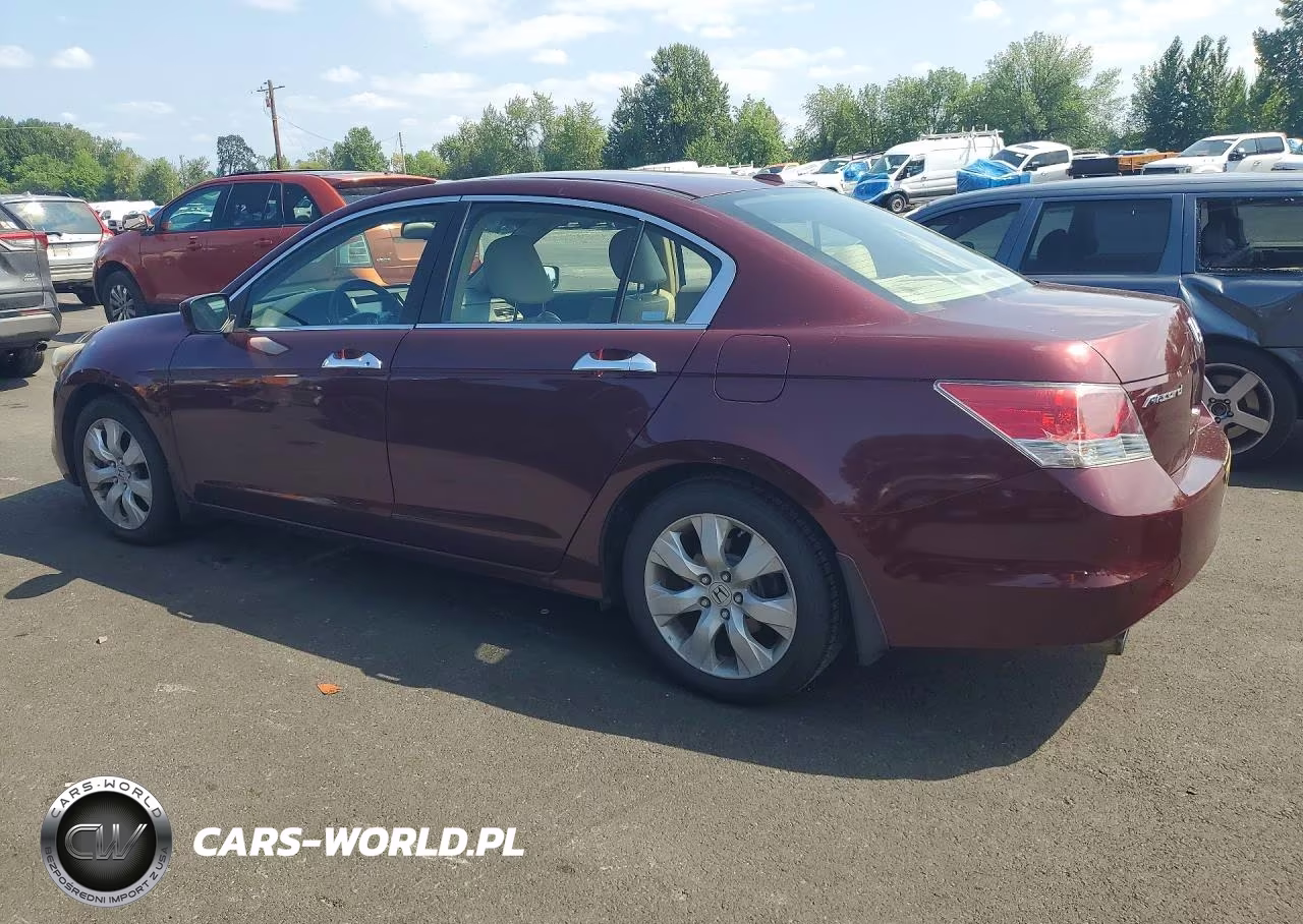 2008 Honda Accord Exl VIN:1HGCP36898A077173 - 2