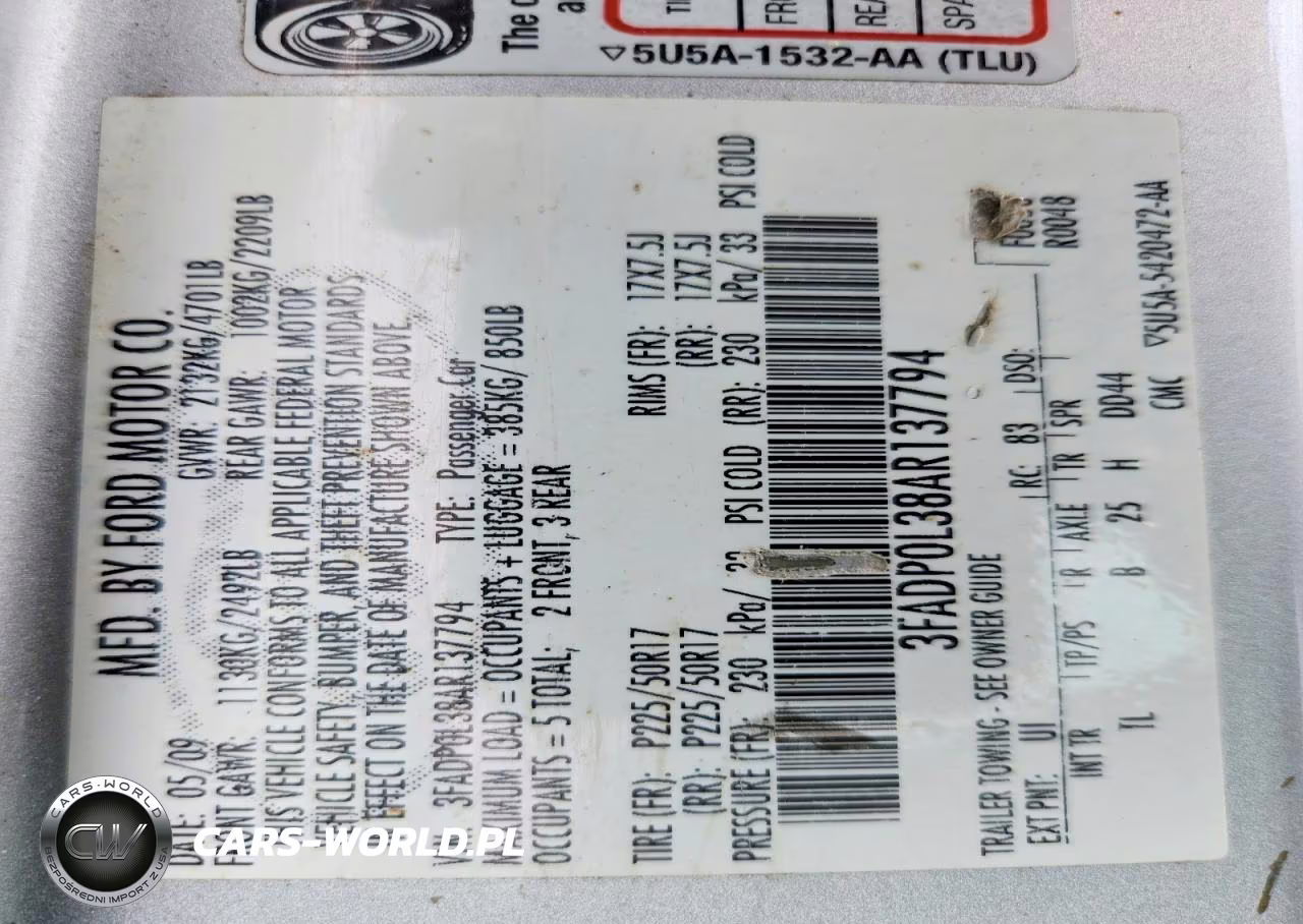 2010 Ford Fusion Hybrid VIN:3FADP0L38AR137794 - 12