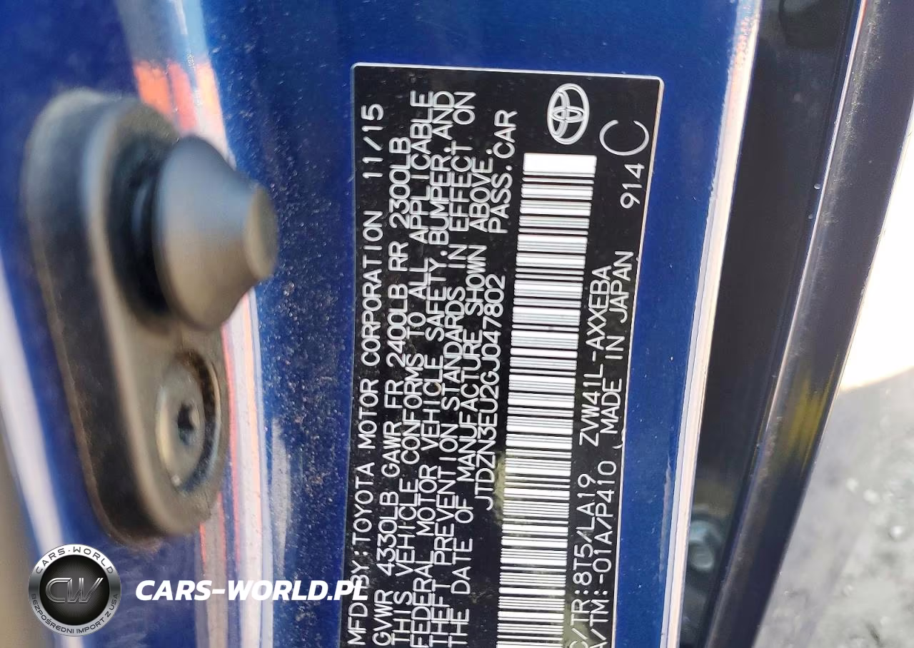 2016 Toyota Prius V Four VIN:JTDZN3EU2GJ047802 - 12