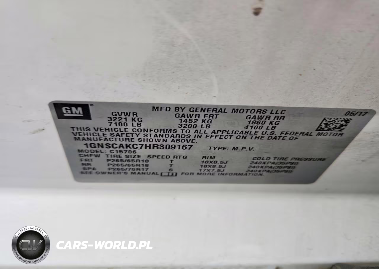 2017 Chevrolet Tahoe C1500 Ls VIN:1GNSCAKC7HR309167 - 13