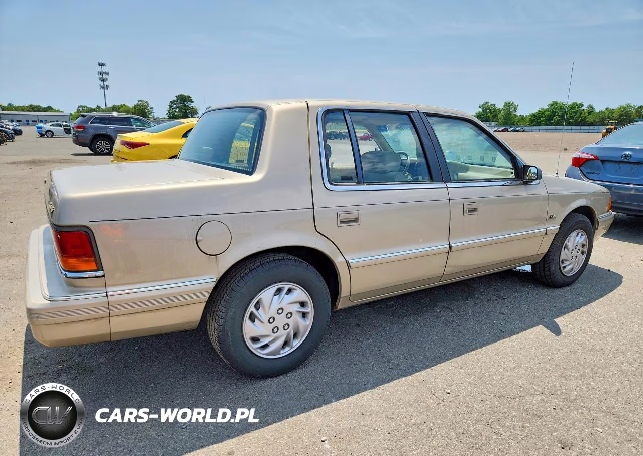 1992 Dodge Spirit VIN:1B3XA4635NF204996 - 3