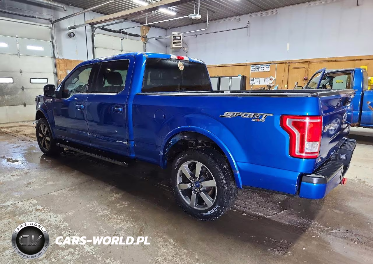 2017 Ford F150 Supercrew VIN:1FTFW1EF8HFB44318 - 2