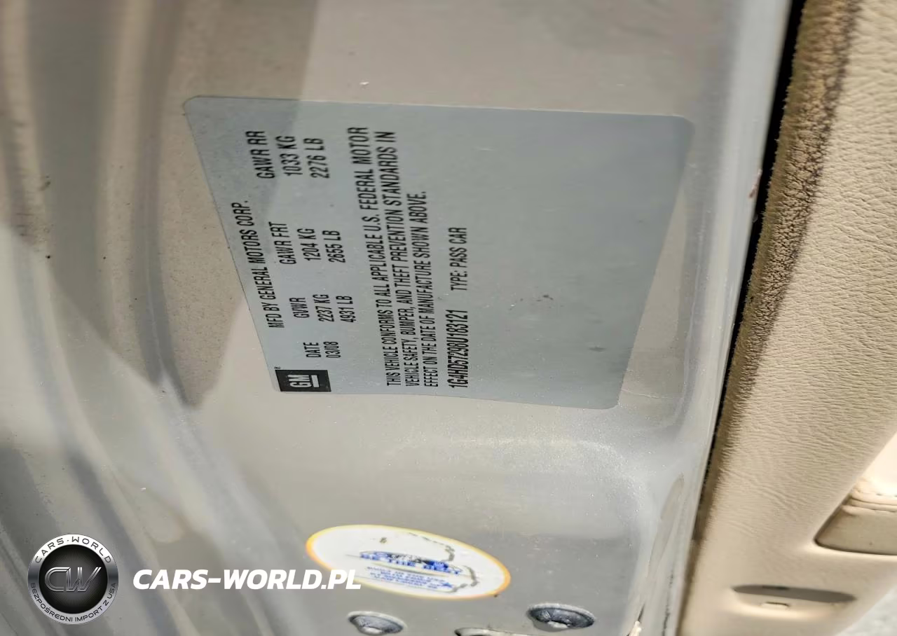 2008 Buick Lucerne Cxl VIN:1G4HD57298U183121 - 12