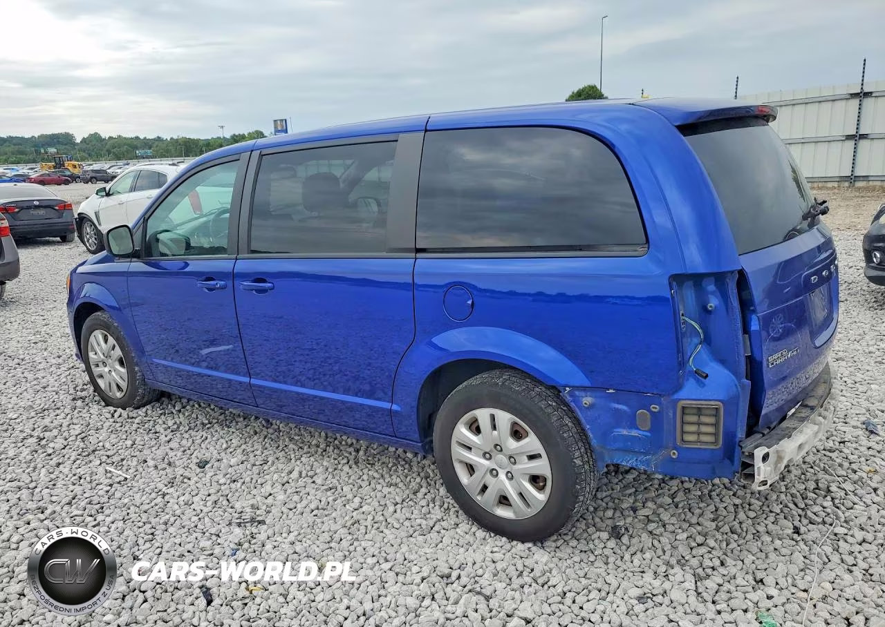 2018 Dodge Grand Caravan Se VIN:2C4RDGBG7JR304822 - 2