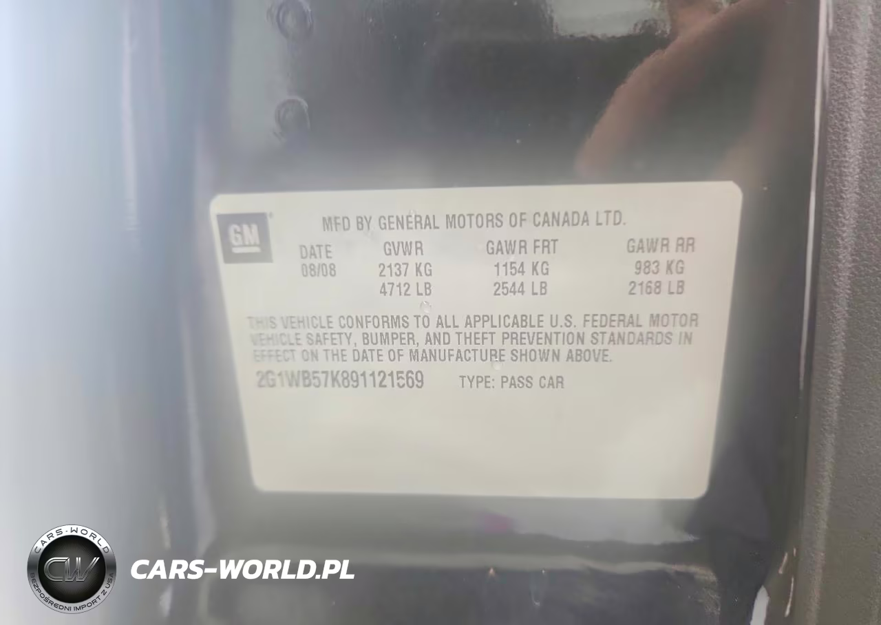 2009 Chevrolet Impala Ls VIN:2G1WB57K891121569 - 12