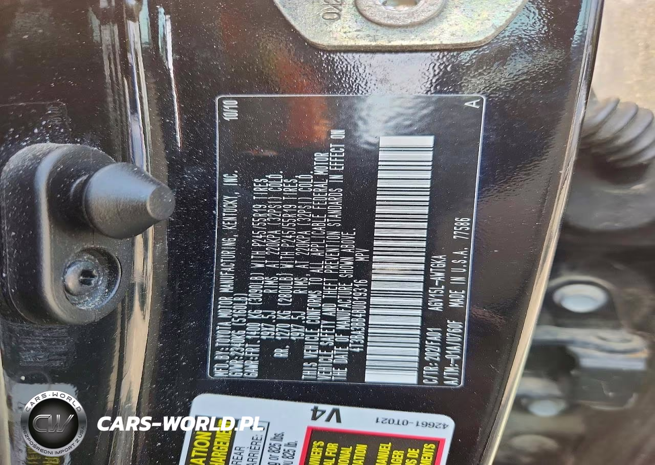 2011 Toyota Venza Awd 4Cyl VIN:4T3BA3BB4BU019316 - 13