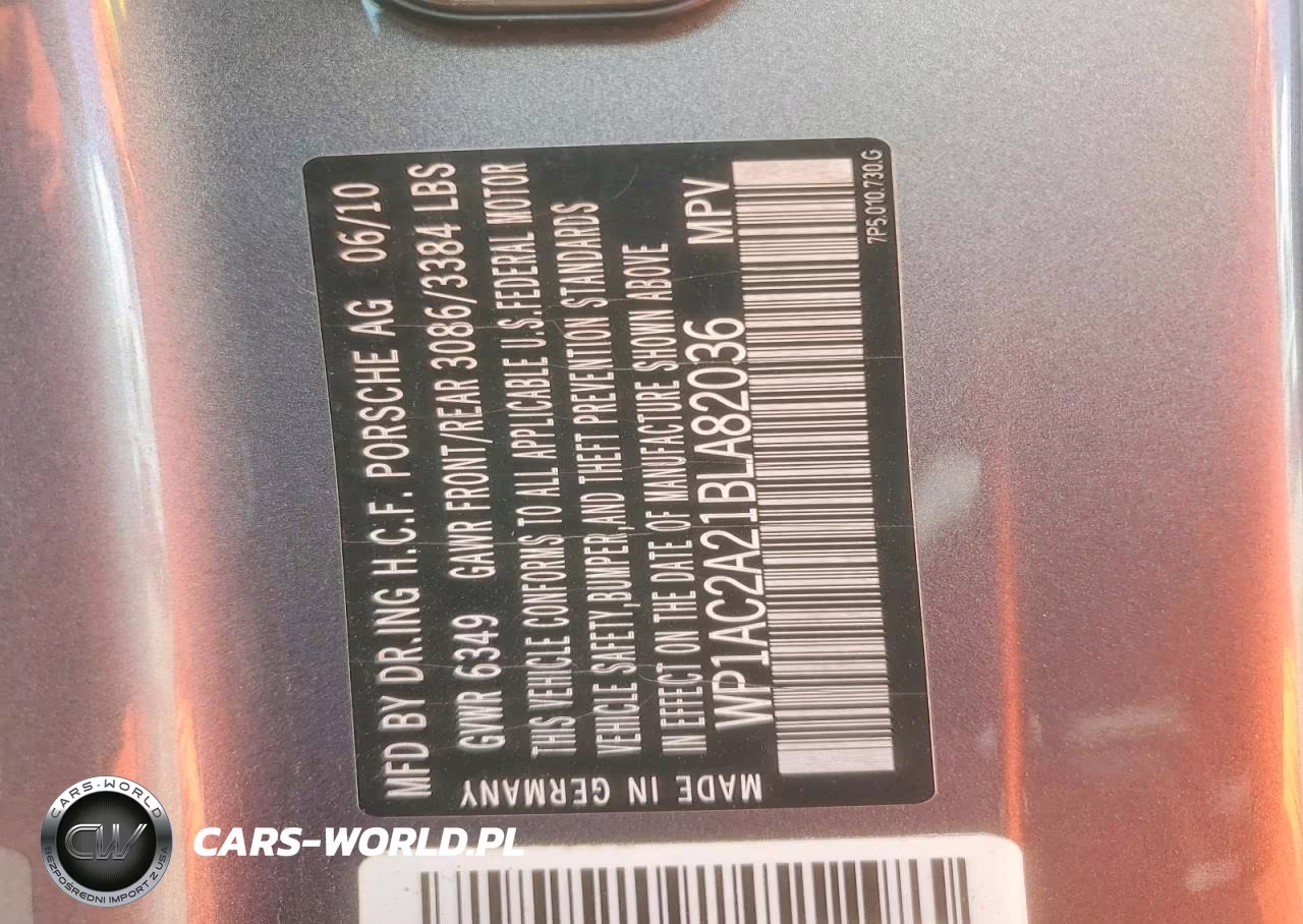 2011 Porsche Cayenne Turbo VIN:WP1AC2A21BLA82036 - 14