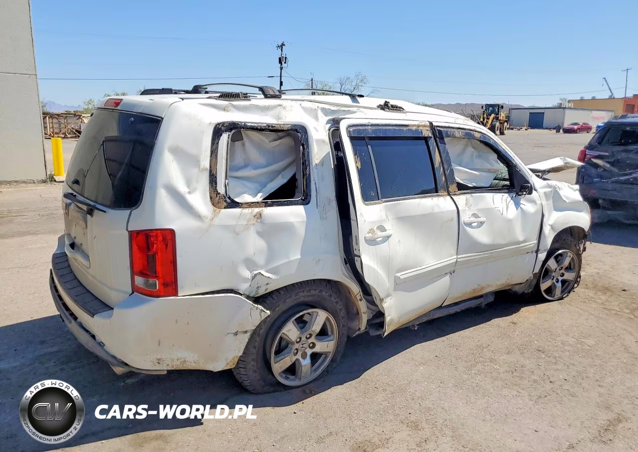 2011 Honda Pilot Exl VIN:5FNYF3H52BB014943 - 3