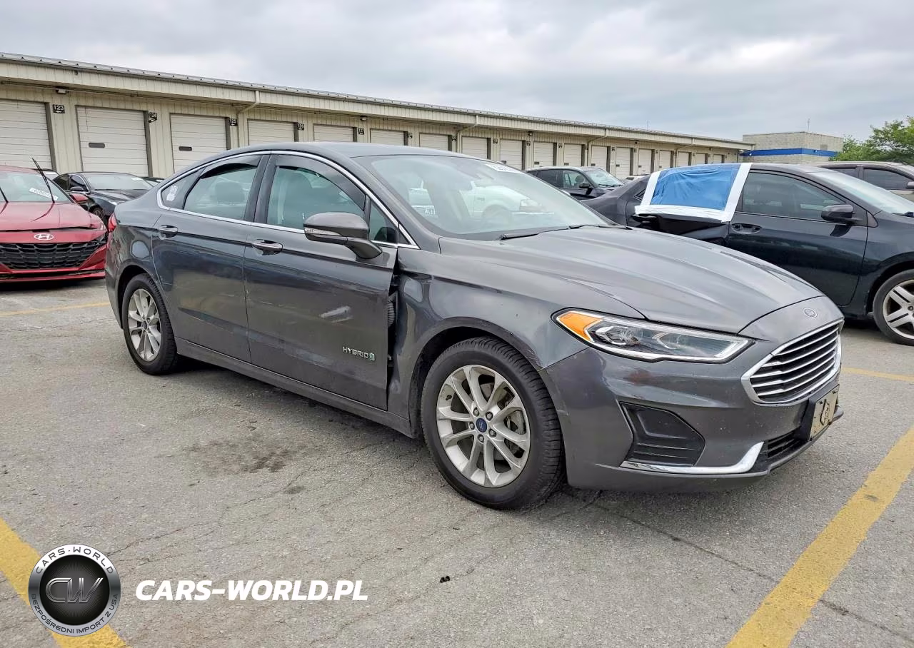 2019 Ford Fusion Sel VIN:3FA6P0MU6KR141019 - 4