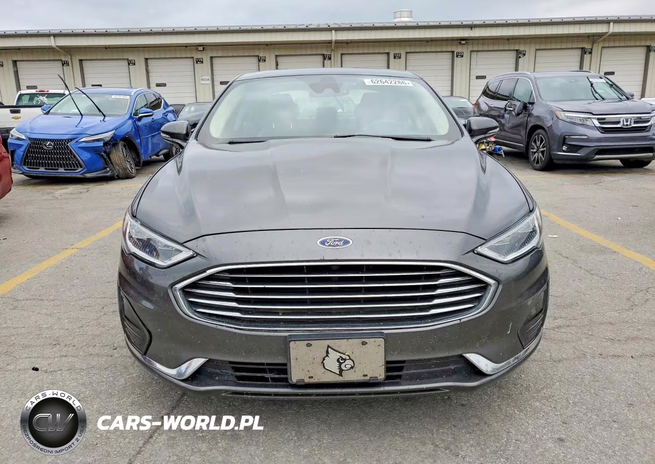 2019 Ford Fusion Sel VIN:3FA6P0MU6KR141019 - 5