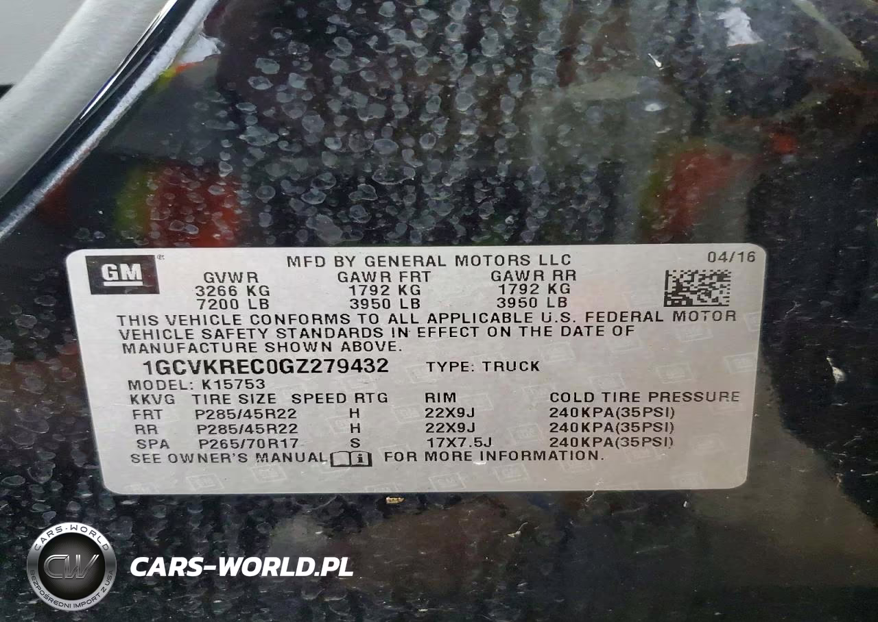 2016 Chevrolet Silverado K1500 Lt VIN:1GCVKREC0GZ279432 - 13