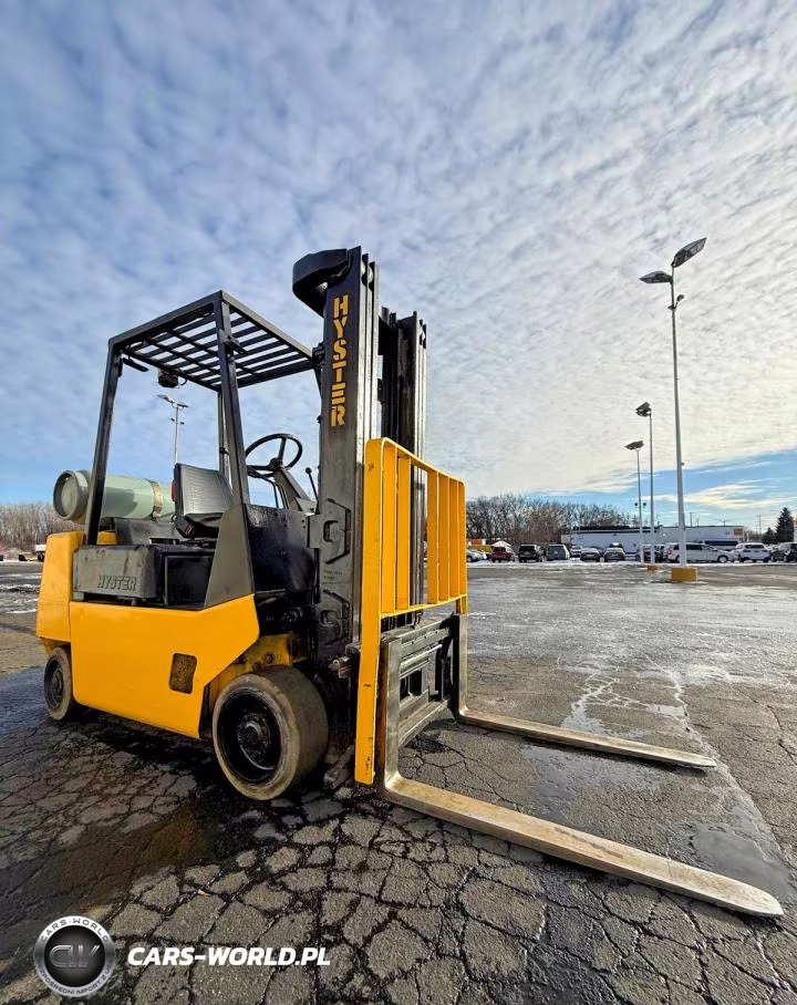 1995 Hyster S50Xl 5,200Lbs Load Capacity 8,300Lbs VIN:C187V13061S0000 - 5