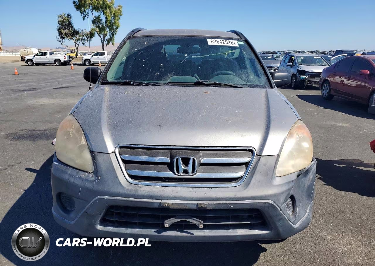 2005 Honda Cr-V Lx VIN:JHLRD68515C019101 - 5