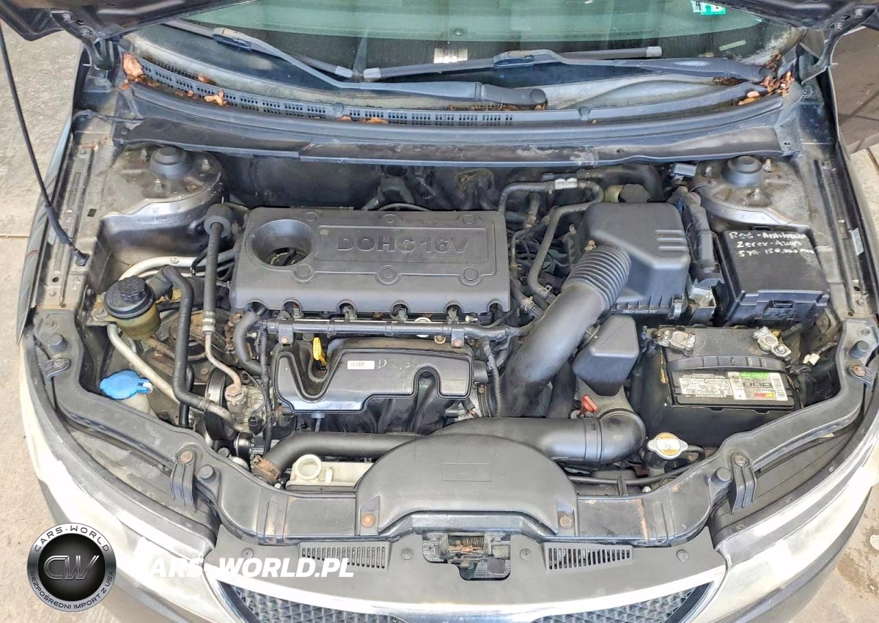 2010 Kia Forte Ex VIN:KNAFU4A27A5120711 - 11
