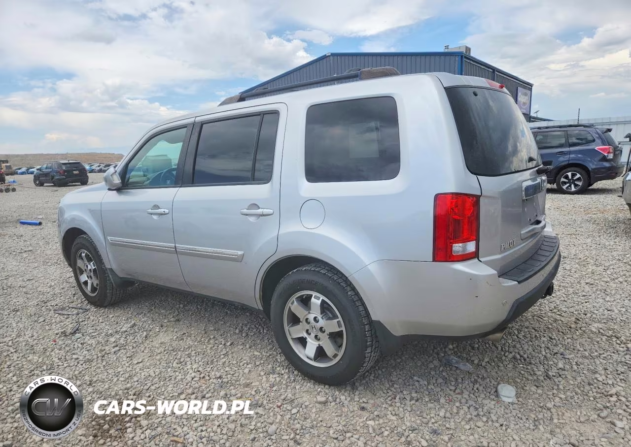 2010 Honda Pilot Touring VIN:5FNYF4H86AB023160 - 2