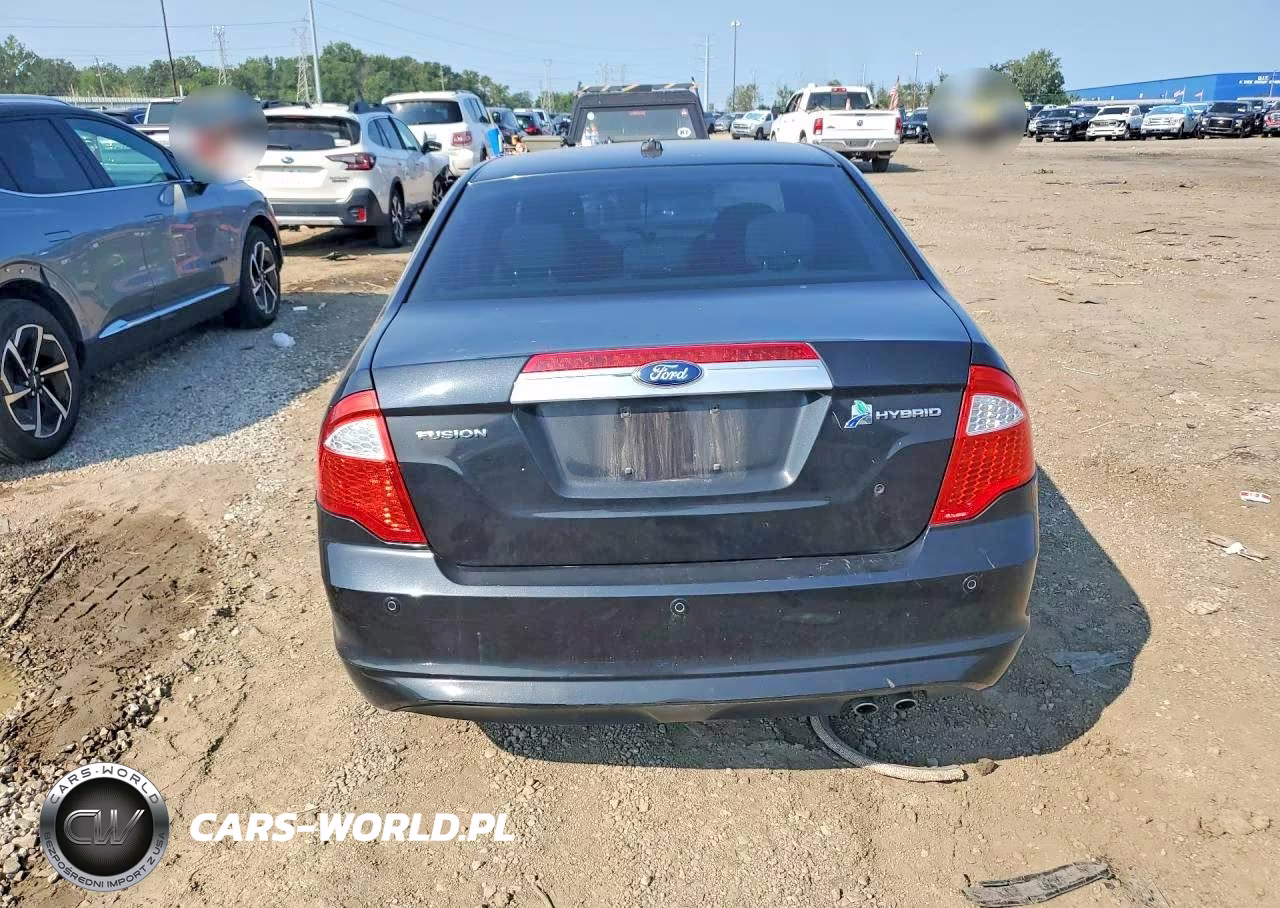2012 Ford Fusion Hybrid VIN:3FADP0L33CR447368 - 6