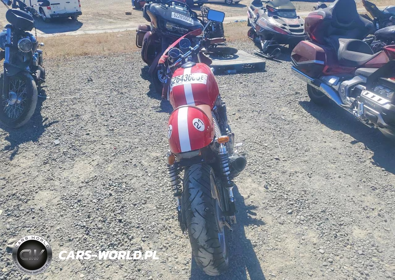 1991 Honda Cb750 VIN:JH2RC3805MM000313 - 4