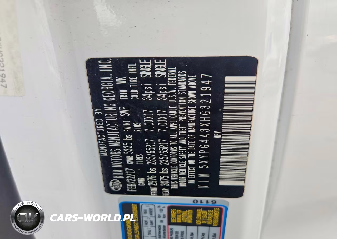 2017 Kia Sorento Lx VIN:5XYPG4A3XHG321947 - 13