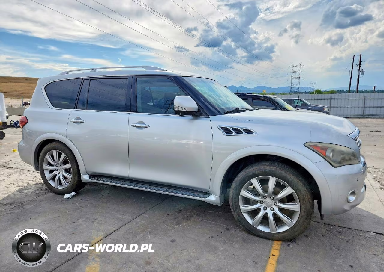 2012 Infiniti Qx56 Base VIN:JN8AZ2NE5C9019755 - 4