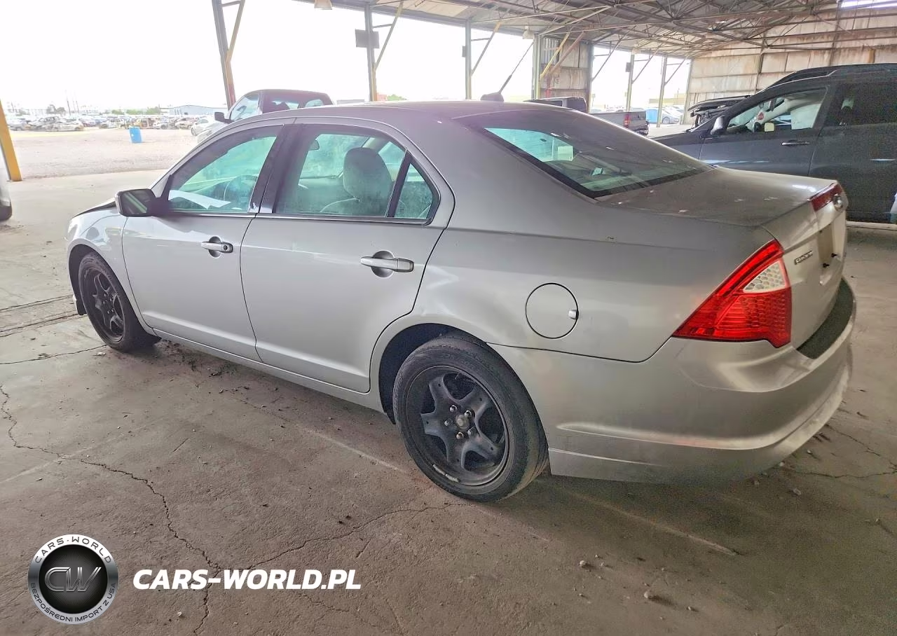 2010 Ford Fusion Se VIN:3FAHP0HA5AR395893 - 2