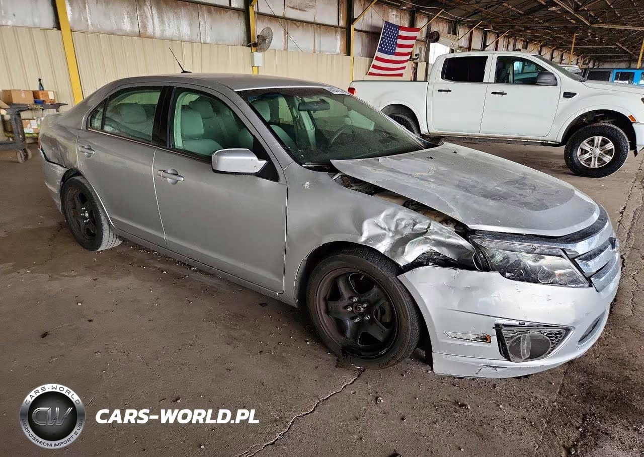 2010 Ford Fusion Se VIN:3FAHP0HA5AR395893 - 4