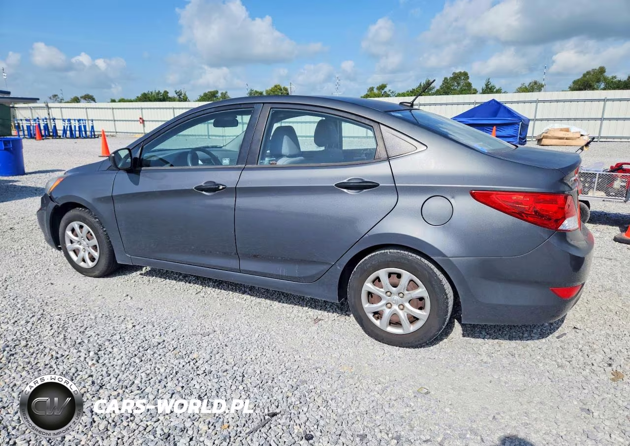 2012 Hyundai Accent Gls VIN:KMHCT4AE1CU084327 - 2