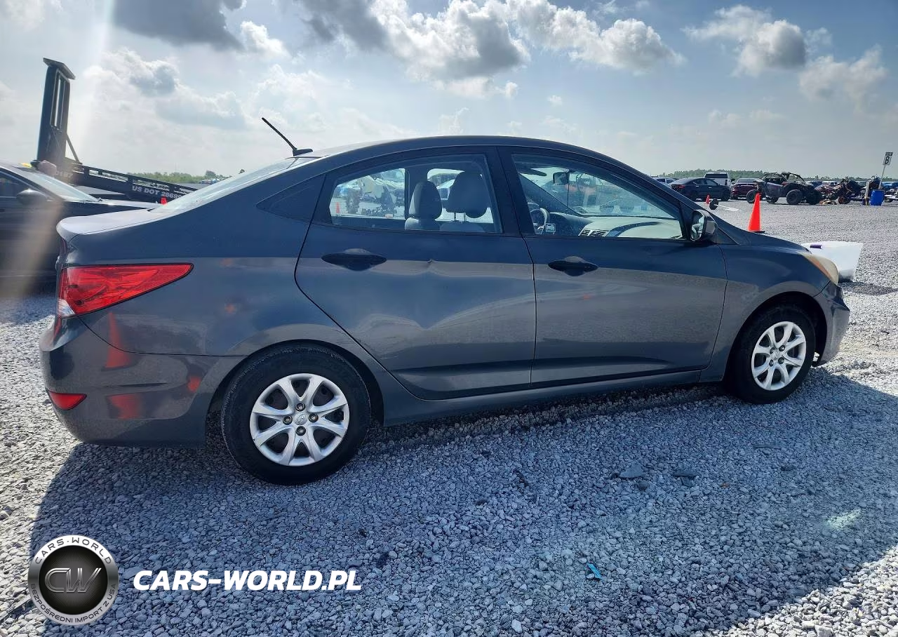 2012 Hyundai Accent Gls VIN:KMHCT4AE1CU084327 - 3