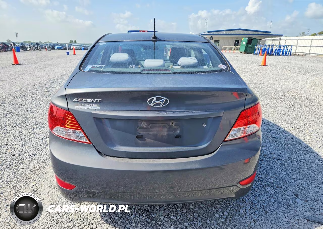 2012 Hyundai Accent Gls VIN:KMHCT4AE1CU084327 - 6