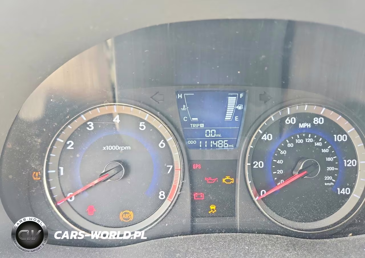 2012 Hyundai Accent Gls VIN:KMHCT4AE1CU084327 - 9