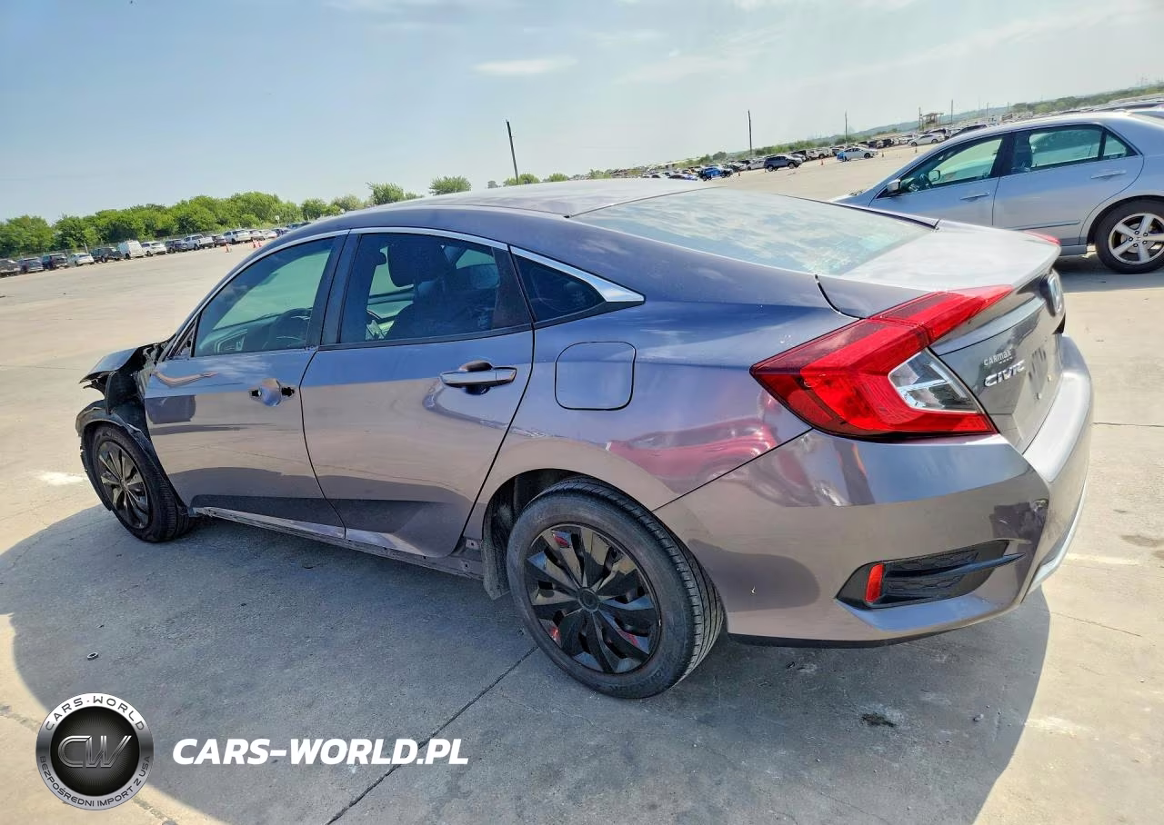 2020 Honda Civic Lx VIN:19XFC2F69LE007016 - 2
