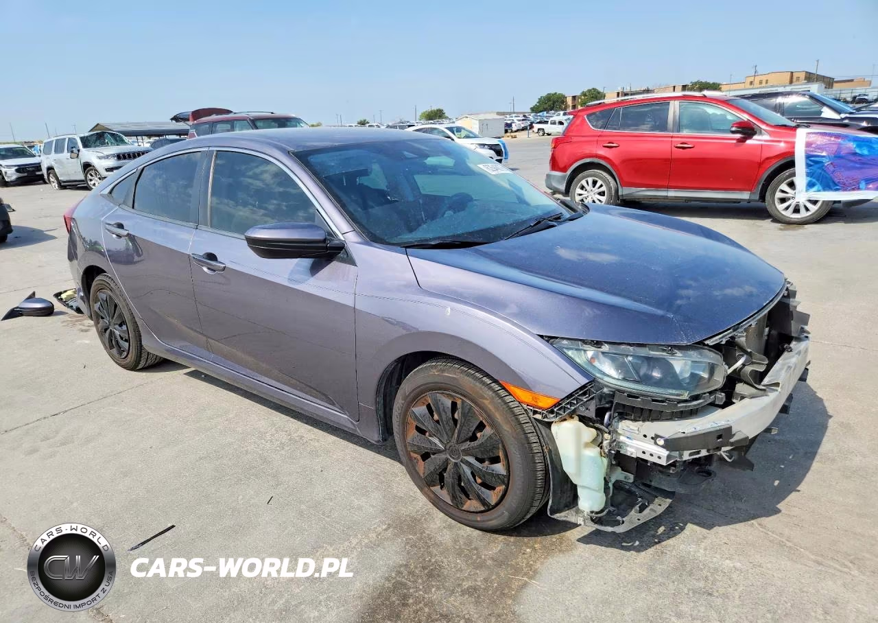 2020 Honda Civic Lx VIN:19XFC2F69LE007016 - 4