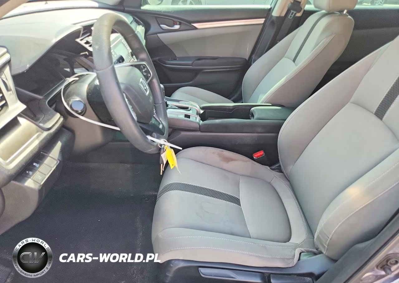 2020 Honda Civic Lx VIN:19XFC2F69LE007016 - 7