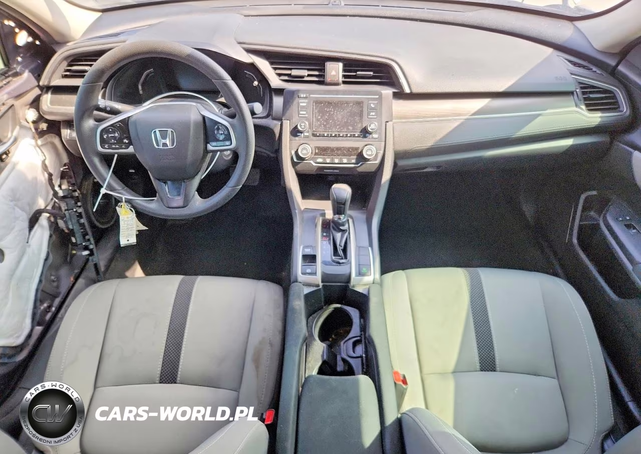 2020 Honda Civic Lx VIN:19XFC2F69LE007016 - 8
