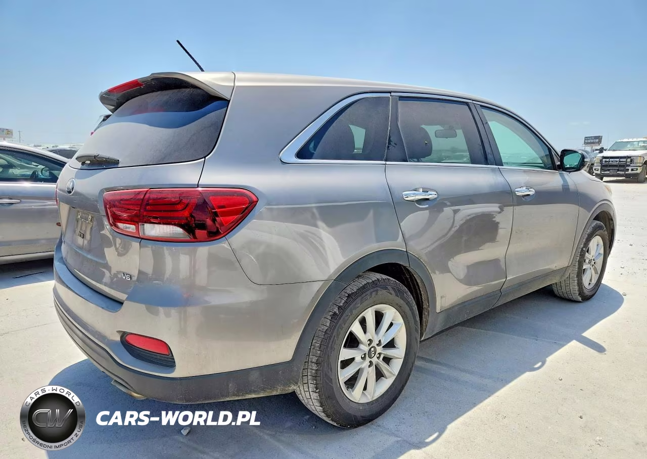 2019 Kia Sorento Lx V6 VIN:5XYPG4A5XKG483053 - 3