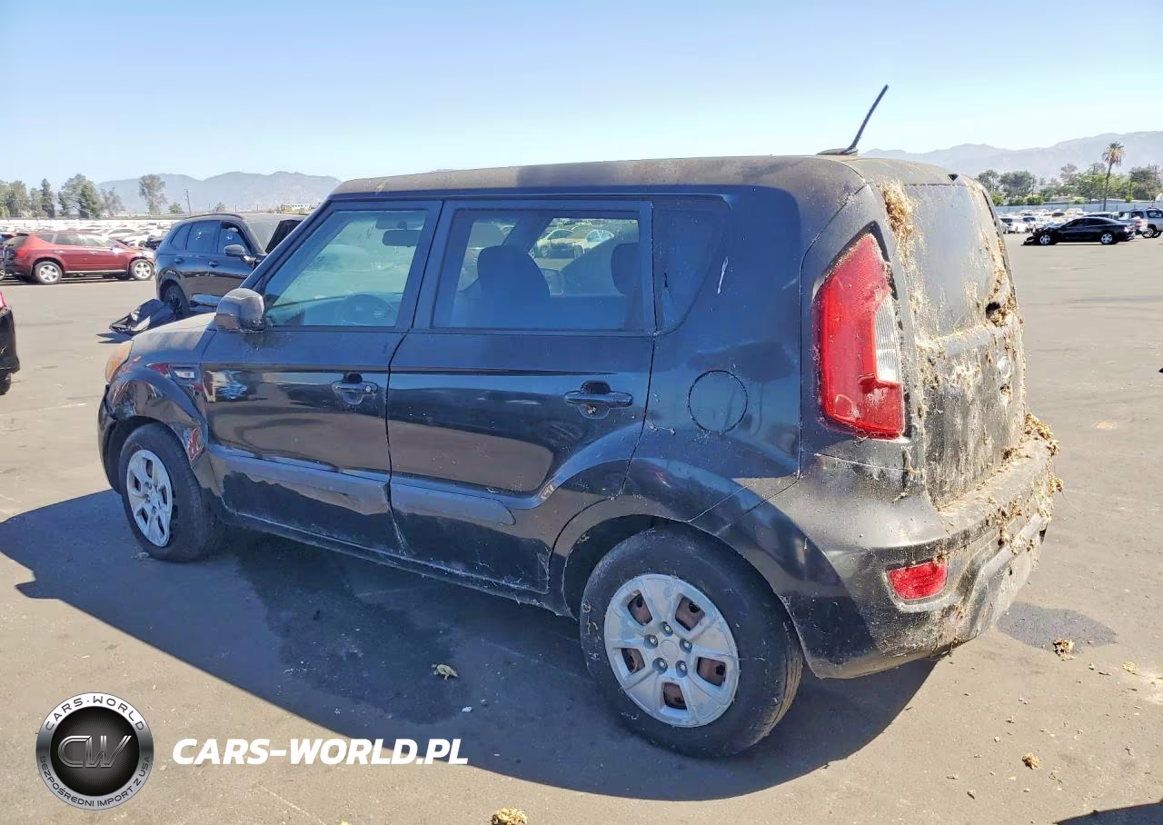 2012 Kia Soul Base VIN:KNDJT2A52C7455607 - 2