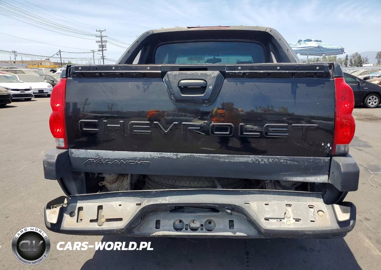 2002 Chevrolet Avalanche K1500 VIN:3GNEK13T52G107434 - 6