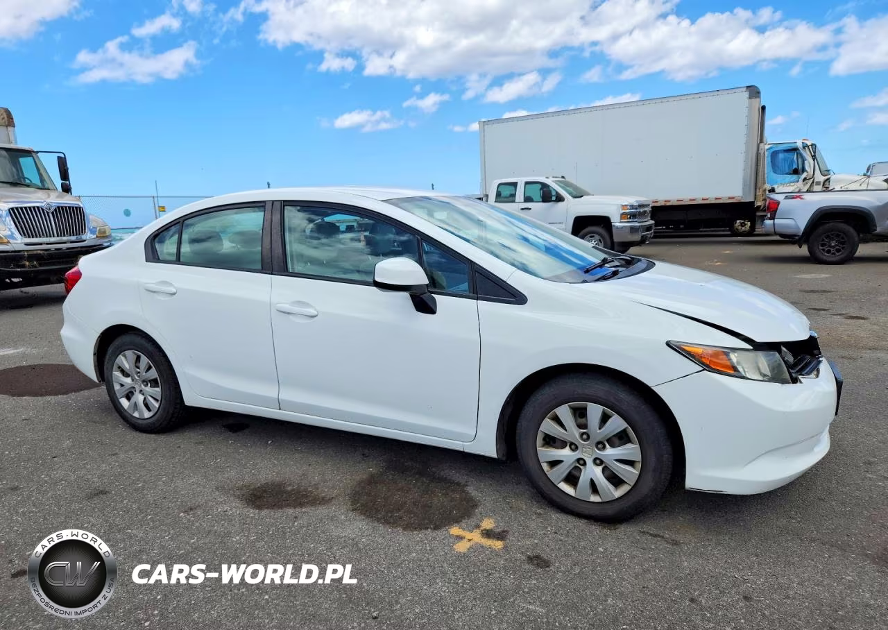 2012 Honda Civic Lx VIN:2HGFB2F5XCH311861 - 4