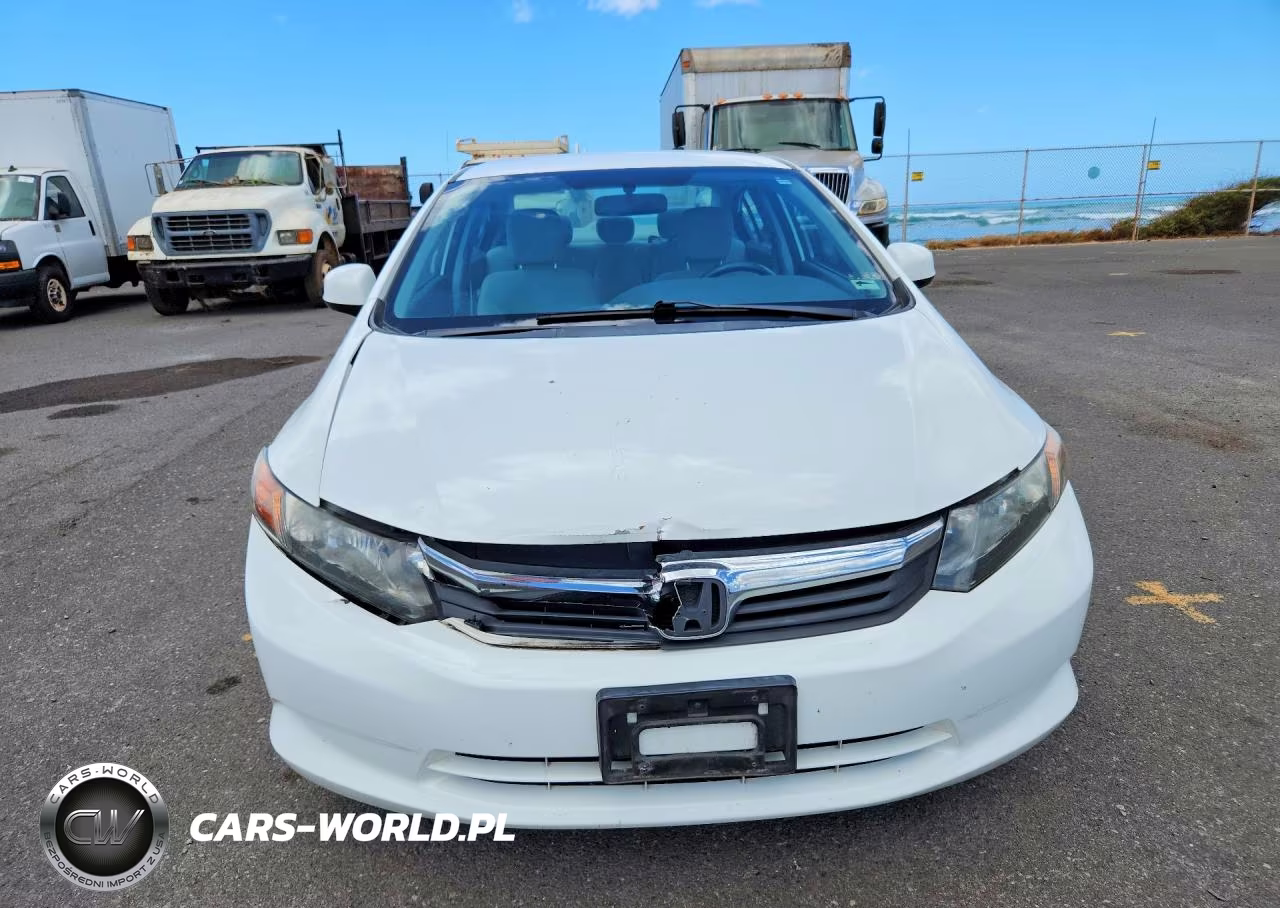 2012 Honda Civic Lx VIN:2HGFB2F5XCH311861 - 5