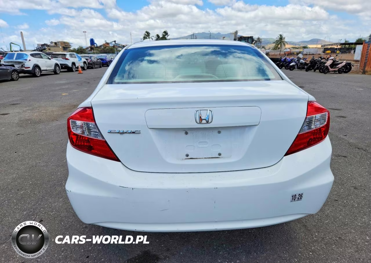 2012 Honda Civic Lx VIN:2HGFB2F5XCH311861 - 6