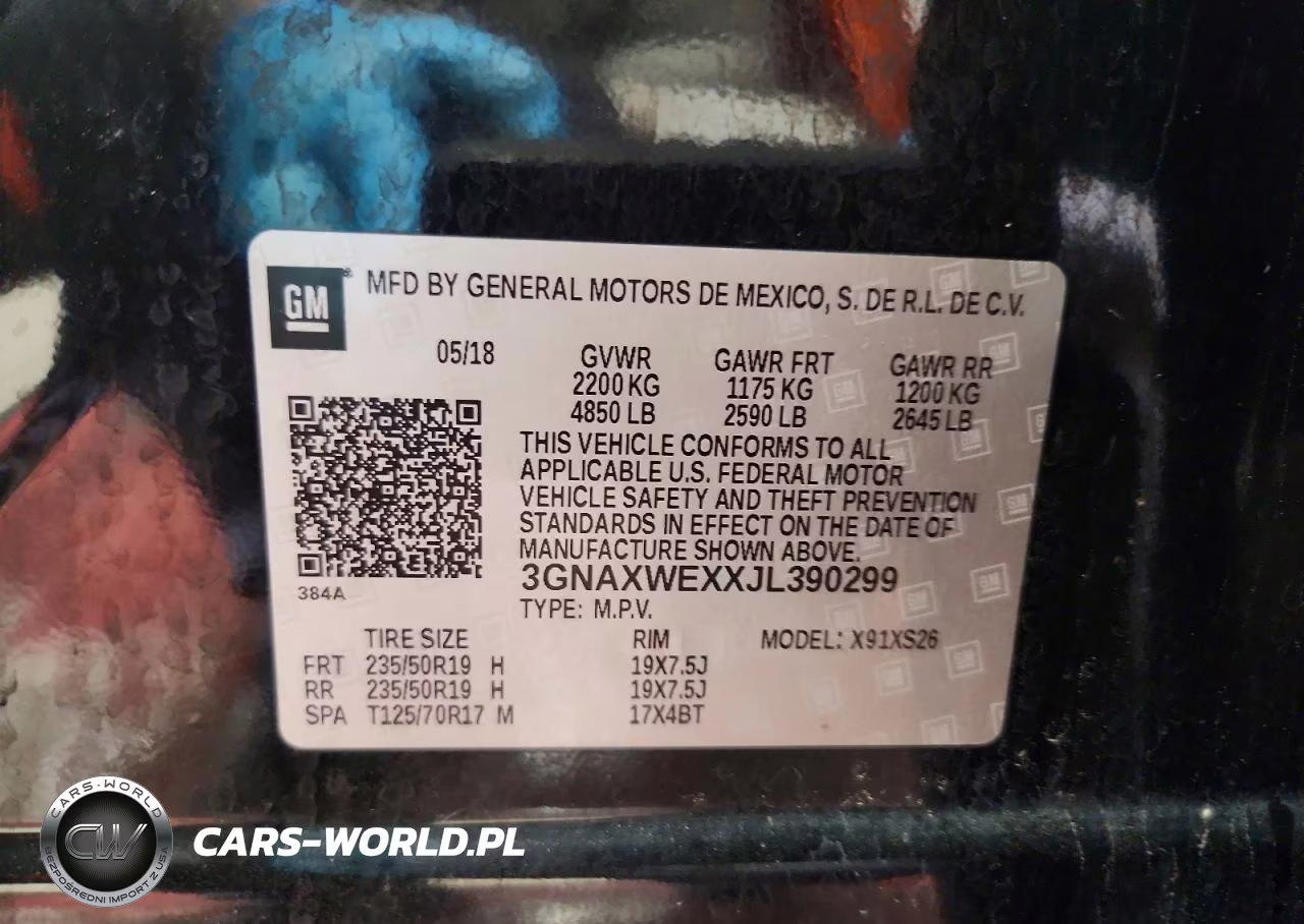 2018 Chevrolet Equinox Premier VIN:3GNAXWEXXJL390299 - 13