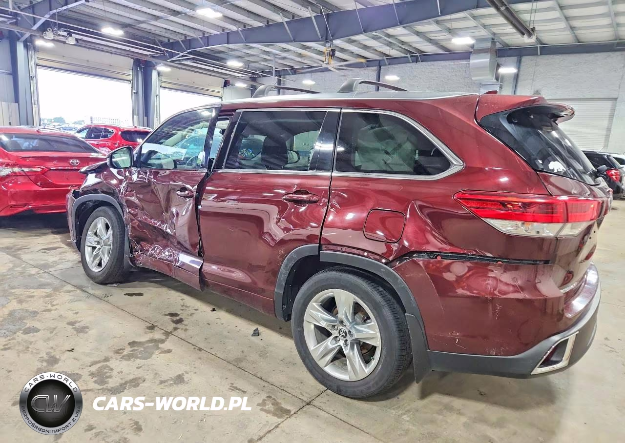 2017 Toyota Highlander Limited VIN:5TDDZRFH9HS460744 - 2