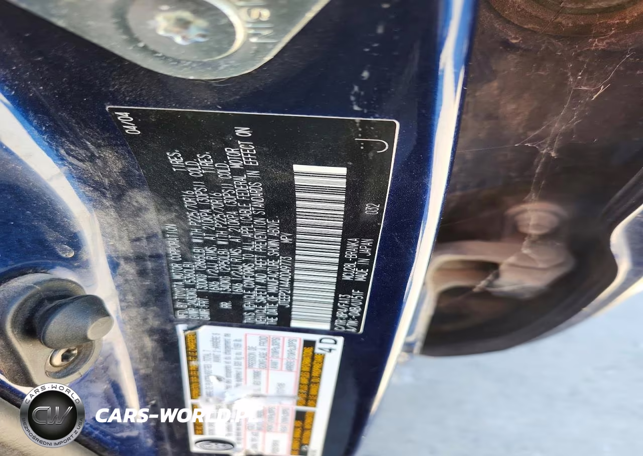 2004 Toyota Highlander Base VIN:JTEEP21A440049773 - 13